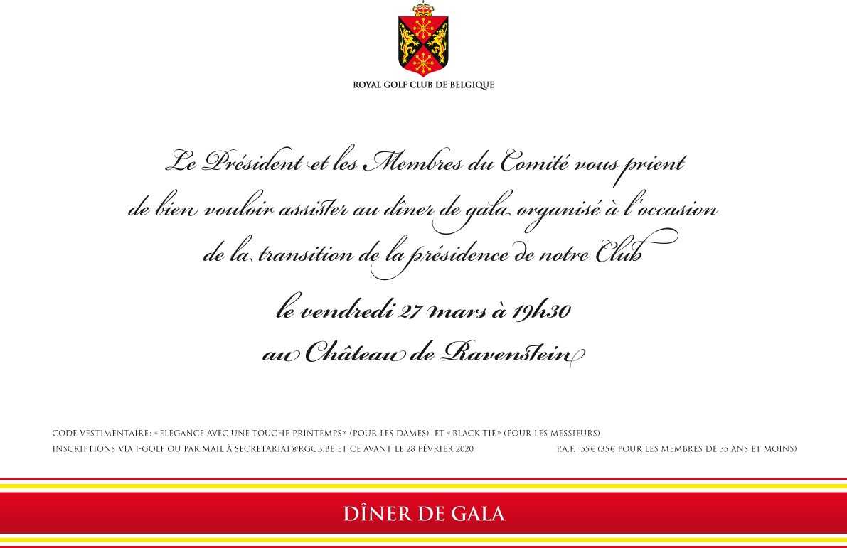 Gala Invitation